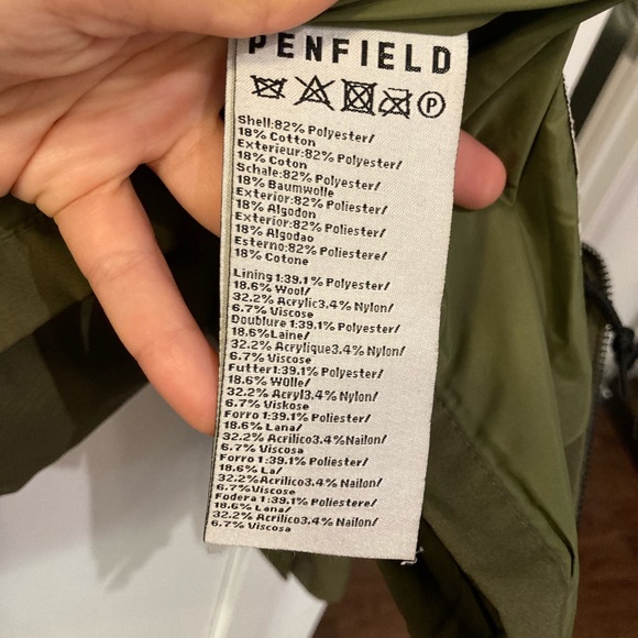 Penfield field jacket with hood and waist cinch - Picture 11 of 11